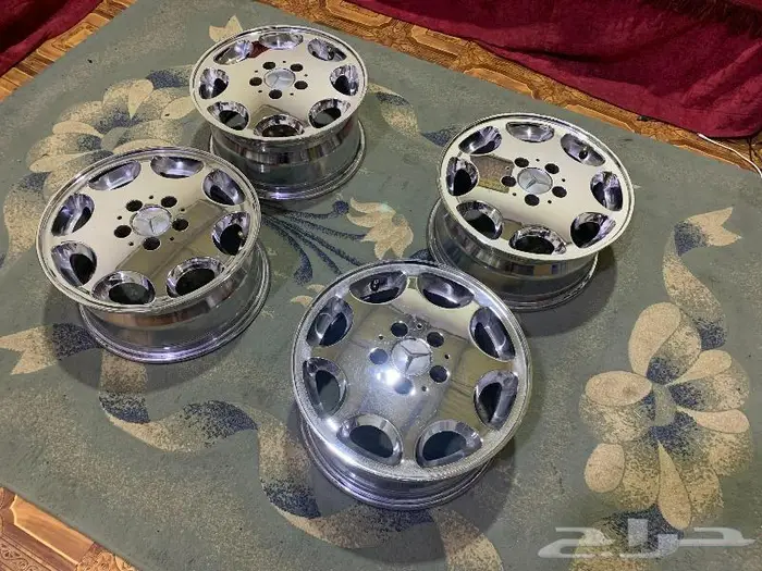 للبيع جنوط مرسيدس شبح كروم نيكل بحالة ممتازة 7