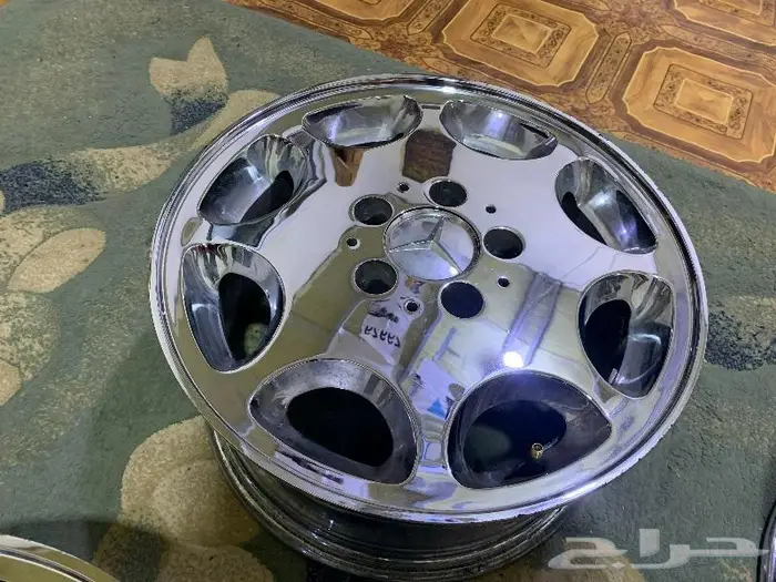 للبيع جنوط مرسيدس شبح كروم نيكل بحالة ممتازة 11