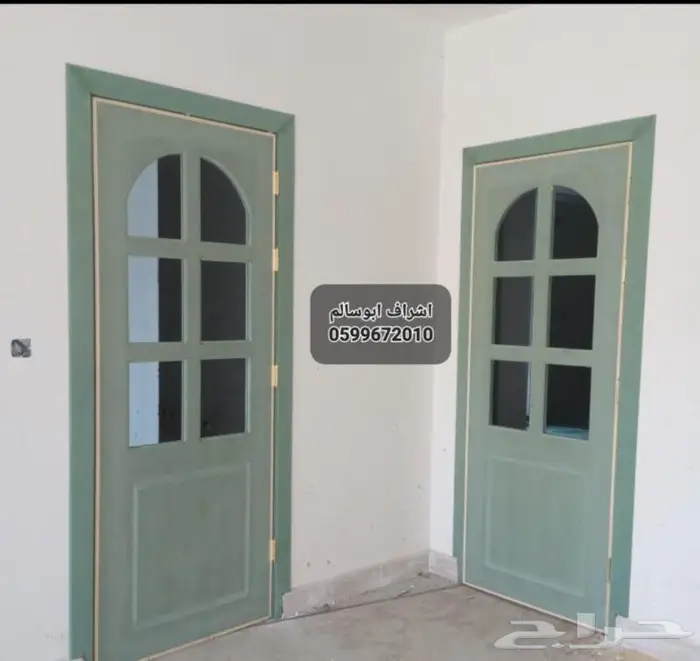 ابواب خشب رقم 1 ضمان ادنى العقد بمشيئة الله 0