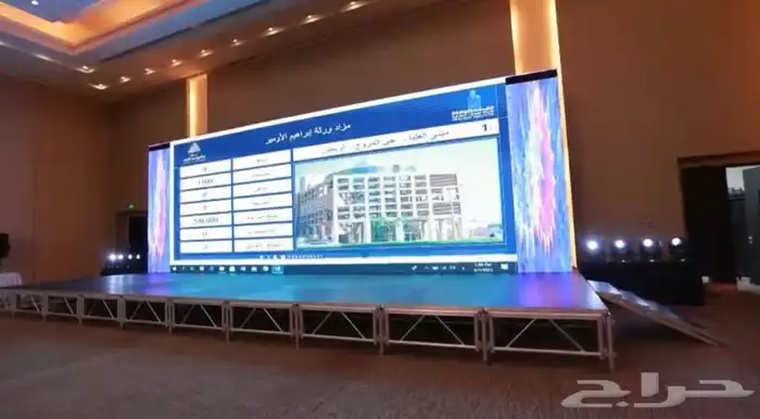 تاجير استيج مسرح خشب 2