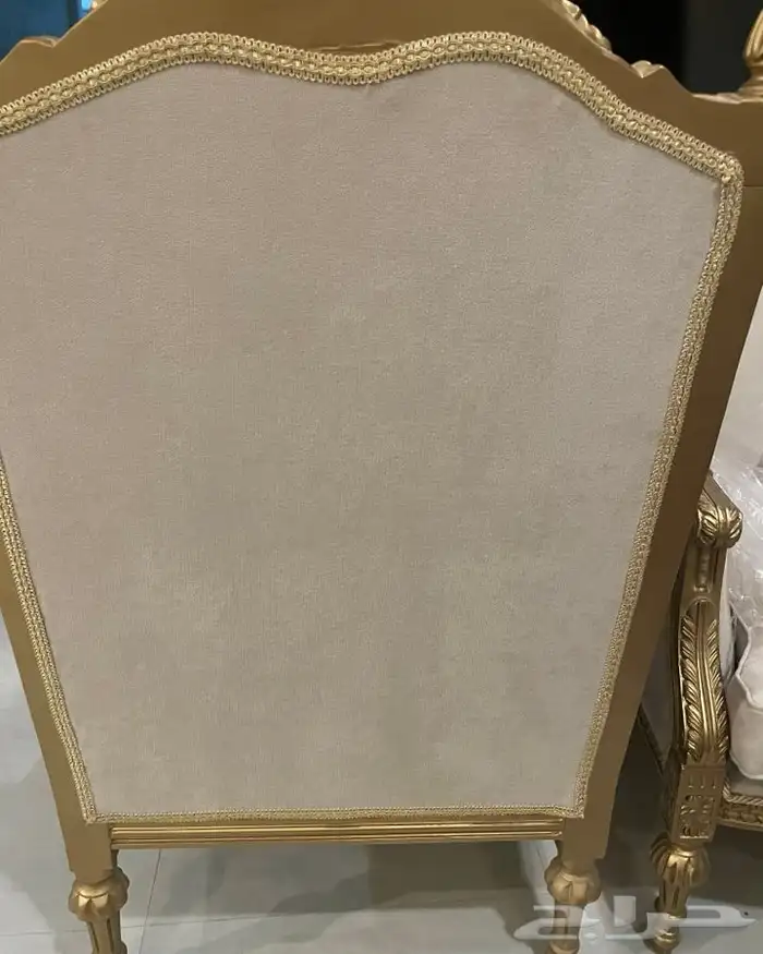كنب قطع كلاسيك شبه جديد 5