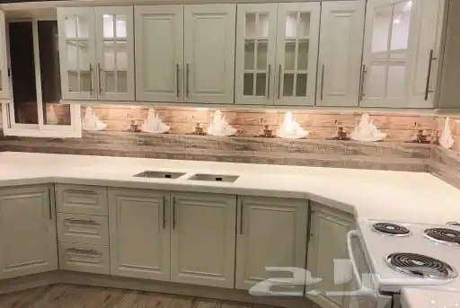 اثاث دواليب مطابخ صاج المنيوم جاهزه جديده بسعر المصنع 24