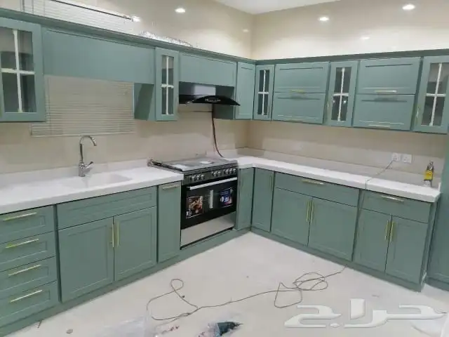 اثاث دواليب مطابخ صاج المنيوم جاهزه جديده بسعر المصنع 25