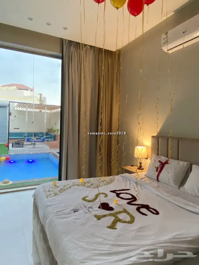 تجهيز غرفة العرسان 11