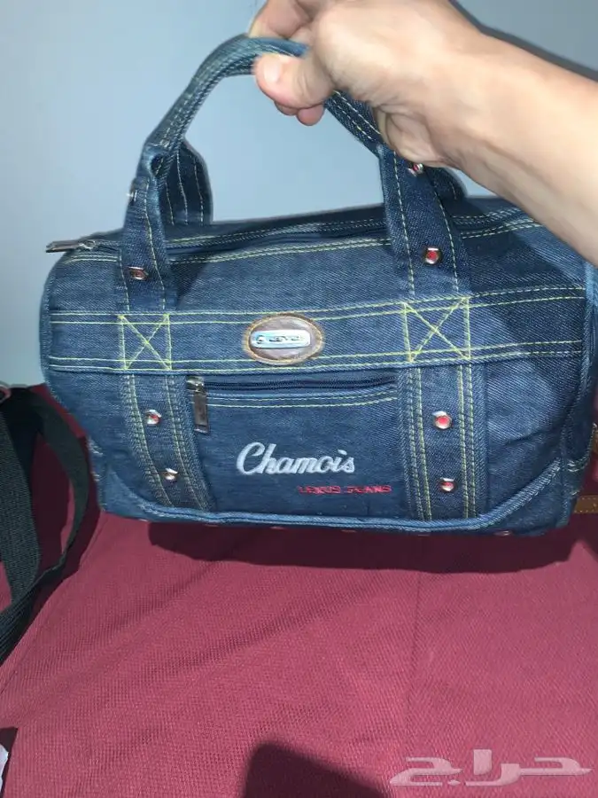 شنطة جنز متوسطة الحجم للروحات القصيرة للأطفال 0