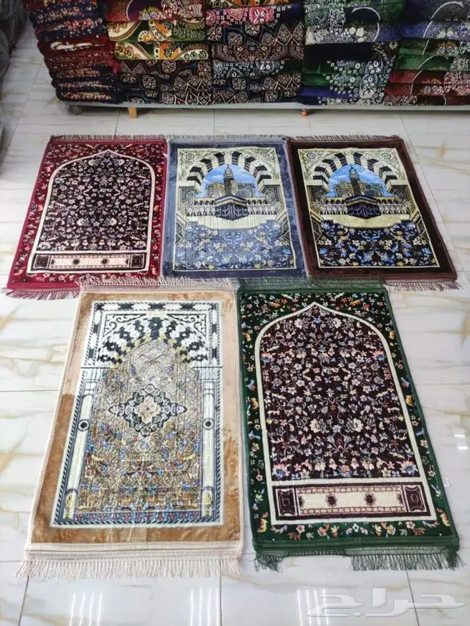 سجاده صلاه صيني مخمل ناعم 6