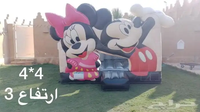 اجار نطيطات ملاعب صابونيه زحاليق مائيه الات تسالي 8