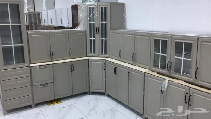 اثاث دواليب مطابخ صاج المنيوم جاهزه جديده بسعر المصنع 9