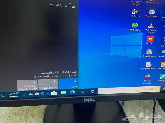 كمبيوتر ديل i5 مع 256SSDالسريع جدا مع 16رام كامل الاغراض 11