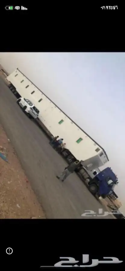 راس تريله لسحب الكرفانات 3