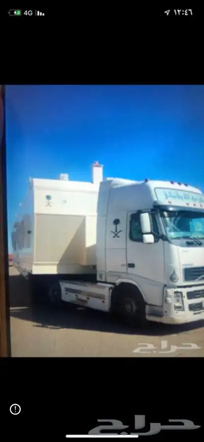 راس تريله لسحب الكرفانات 2