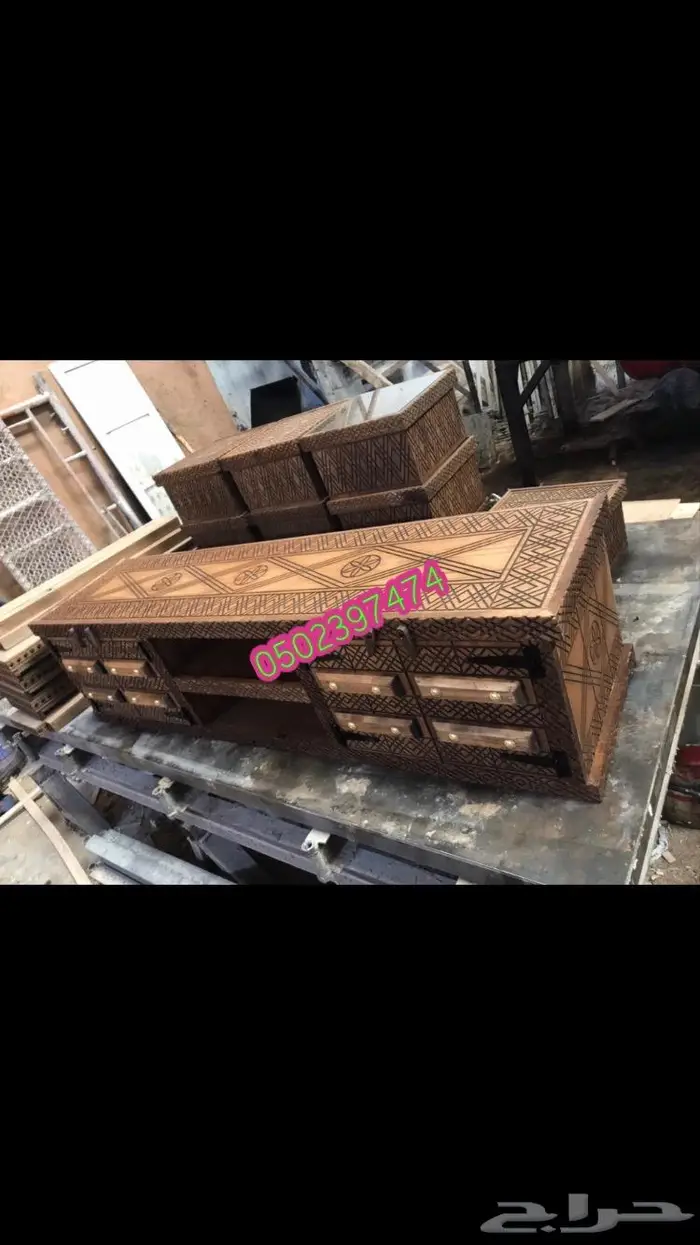 طاولات وكراسي تراثية 18