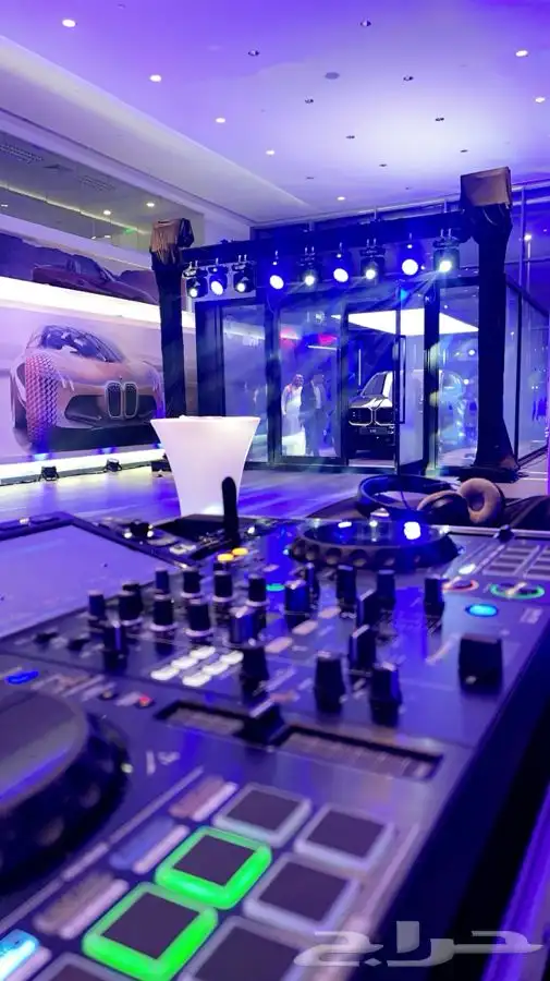 افتتاح محلات تجهيز حفلات تجهيز فعاليات dj اضائات 14