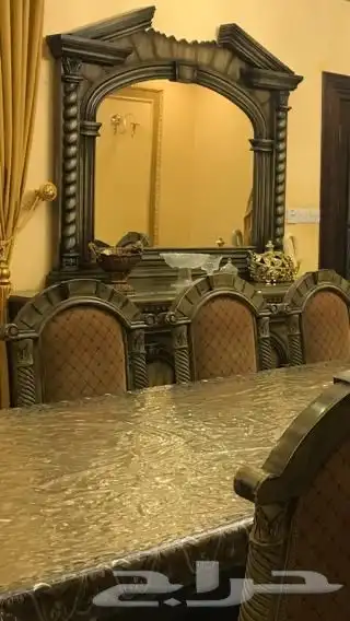 طاولة طعام و 14 كرسي 2