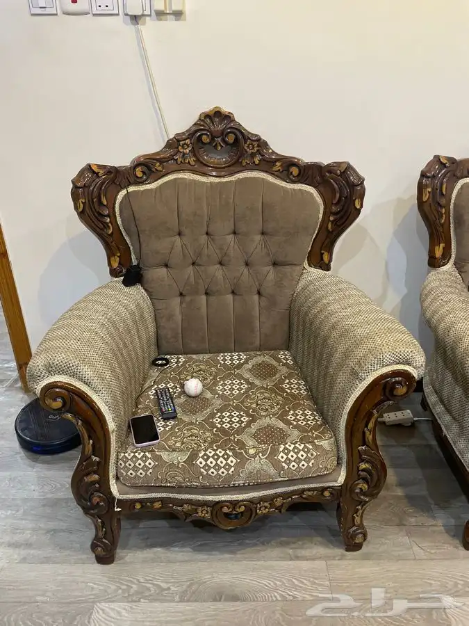 كنب تركي خشب زان 1