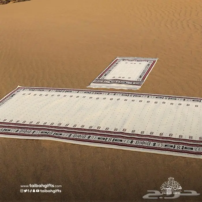 مصلى التراث الشمالي أبيض - سجاد صلاة 4