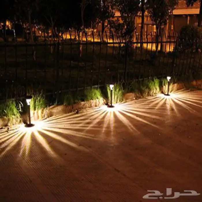 لمبات غرس الطاقه الشمسيه اعمده اناره غرس 4