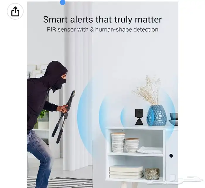 كاميرا مراقبه لاسلكيه تعمل على الشحن 4