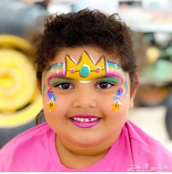 رسم وجه اليوم الوطني وجميع المناسبات 0