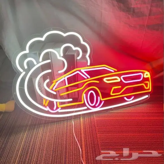 نيون تصميم وتنفيذ لوحة نيون داخلية و خارجية 6