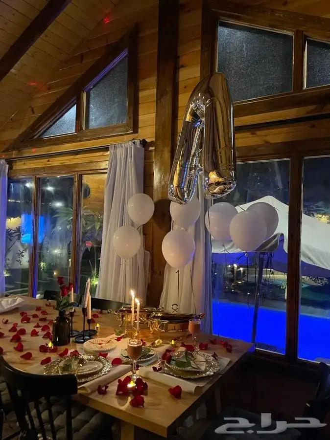 عشاء رومانسي شخصين سخانات ميني بوفيه مفتوح 4