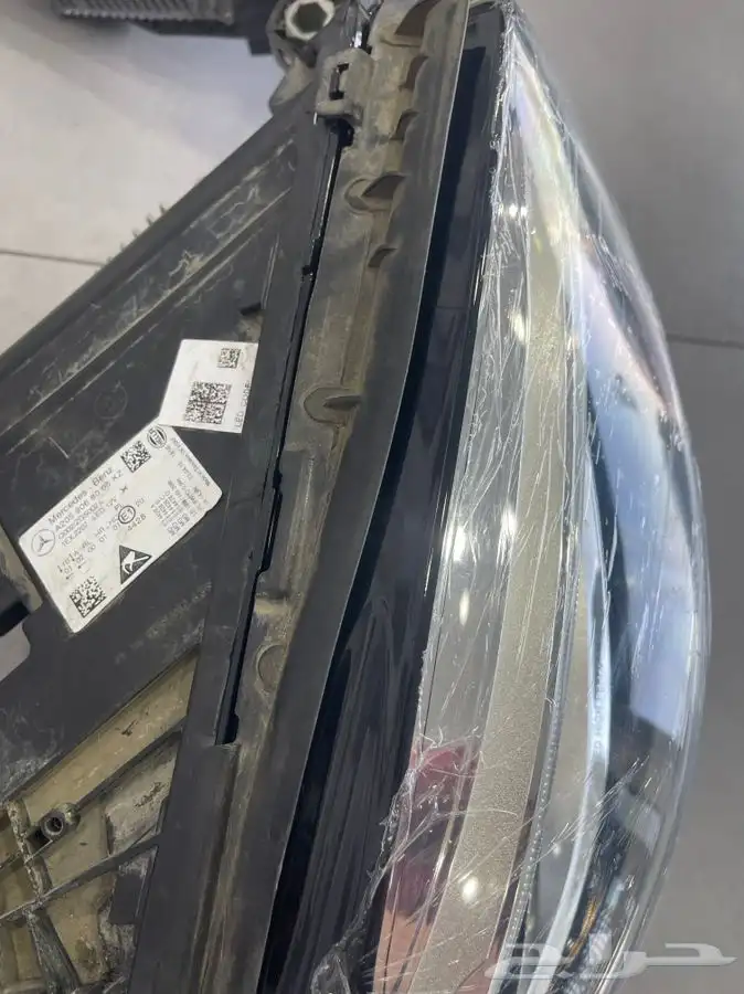 مرسديس E200 2019 قبل وبعدتغير قزاز شغل وكاله 11