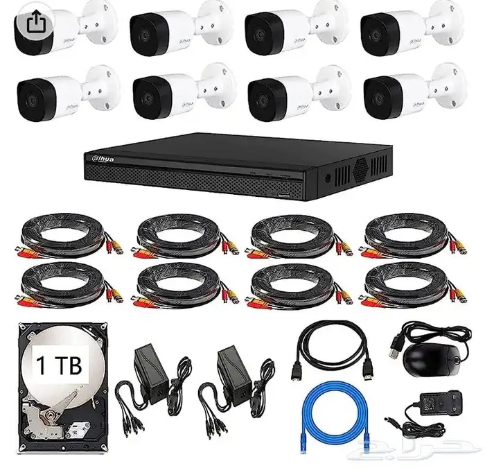 بيع وتركيب وصيانه جميع انواع كاميرات المراقبة 8