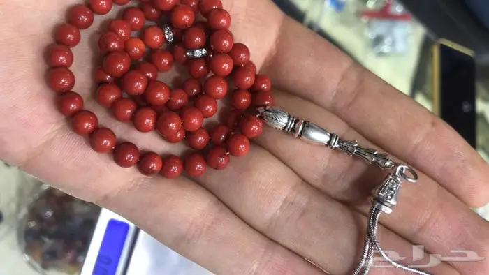 سبحه من المرجان التونسي الحر 0