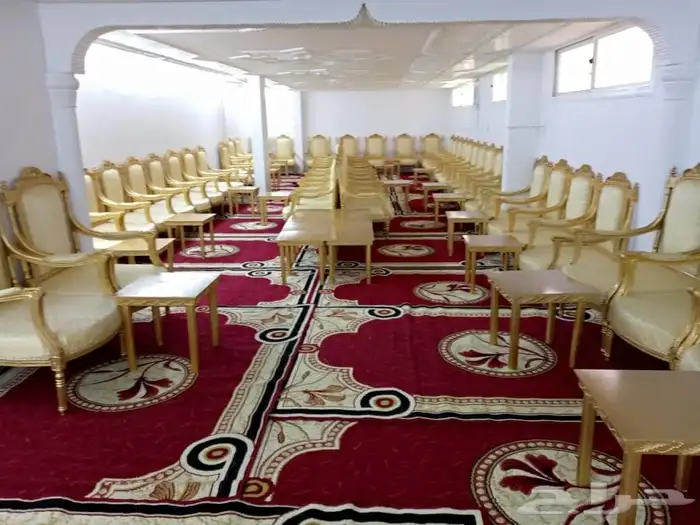 تاجير كراسي وسماعات ومايكات وزل ملكي ممرات ملكيه 3