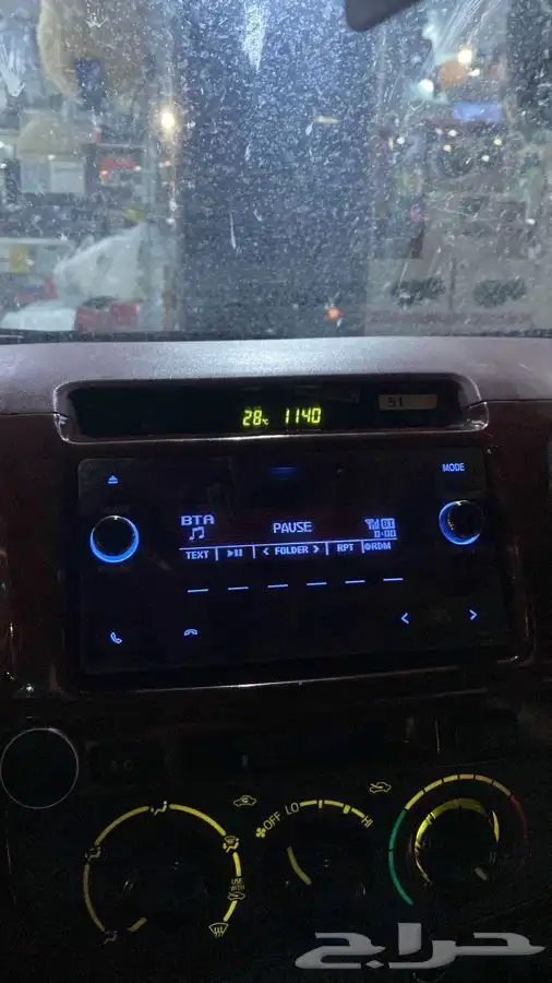 مسجل تويوتا اليحيى اصلي وكالة جديد( بلوتوث ) متوفر تمارا 5