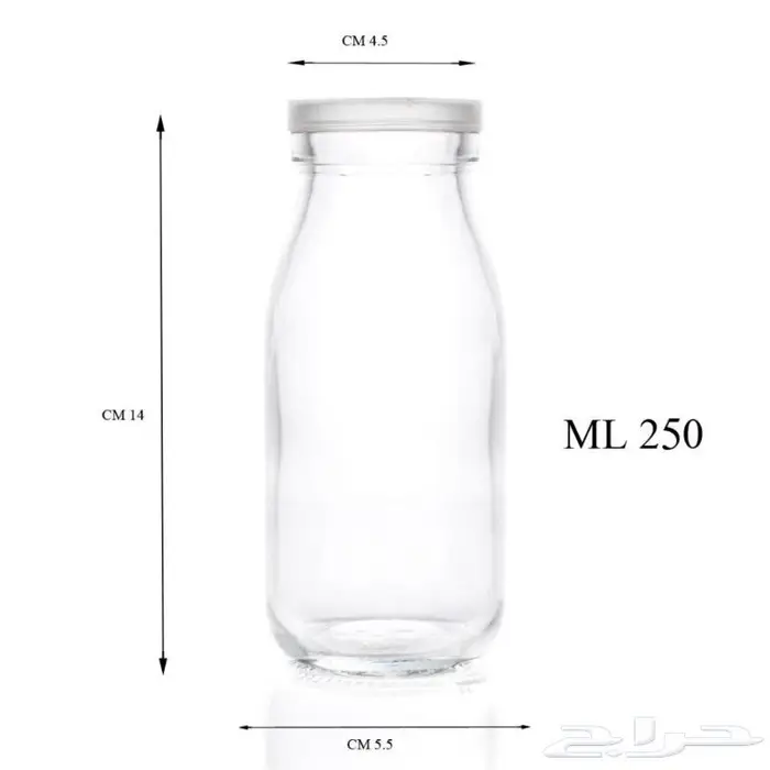 عاب زجاج -علب قزاز-زجاج-علب حليب-علب عصير 2