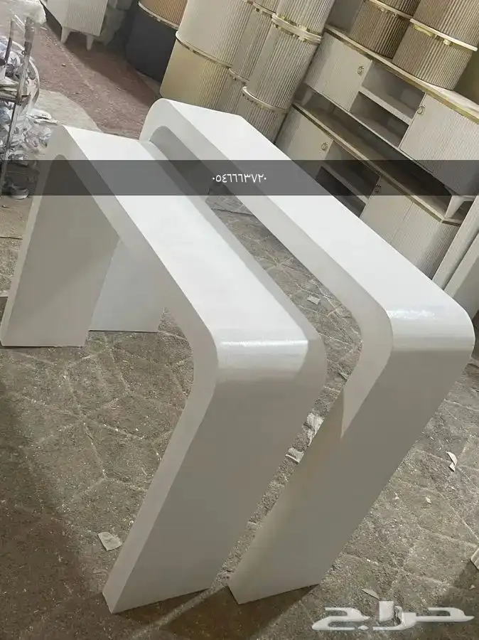 طاولات استقبال طقم 6