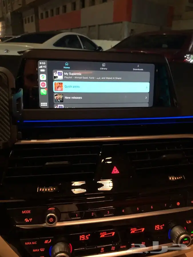 برمجة بي ام دبليو ابل كاربلايApple CarPlay BMW اندرويد اوتو 1
