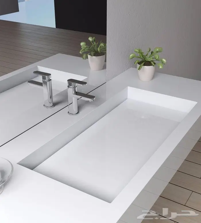 مغاسل كاونترات اسطح مطابخ رخام صناعي ضمان 10 سنوات 19