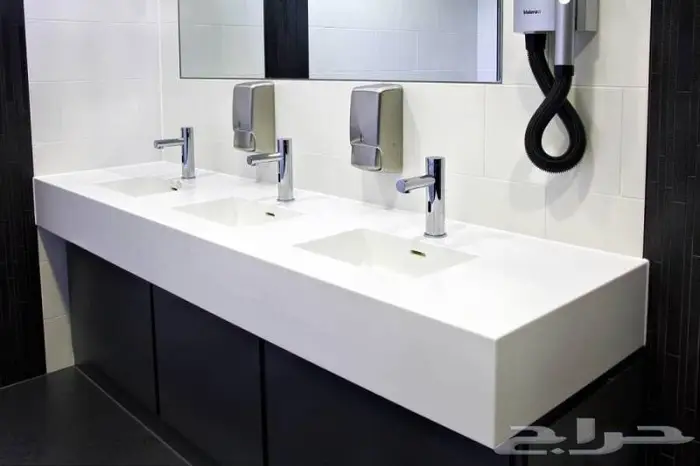 مغاسل كاونترات اسطح مطابخ رخام صناعي ضمان 10 سنوات 17