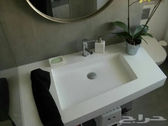 مغاسل كاونترات اسطح مطابخ رخام صناعي ضمان 10 سنوات 15