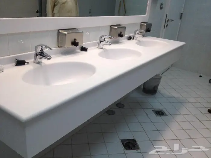 مغاسل كاونترات اسطح مطابخ رخام صناعي ضمان 10 سنوات 20