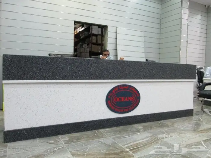 مغاسل كاونترات اسطح مطابخ رخام صناعي ضمان 10 سنوات 32