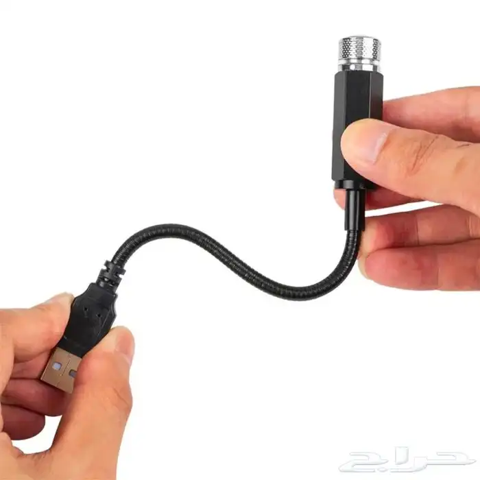 إضاءة نجوم USB..رايقة للسيارة او لغرف النوم 2