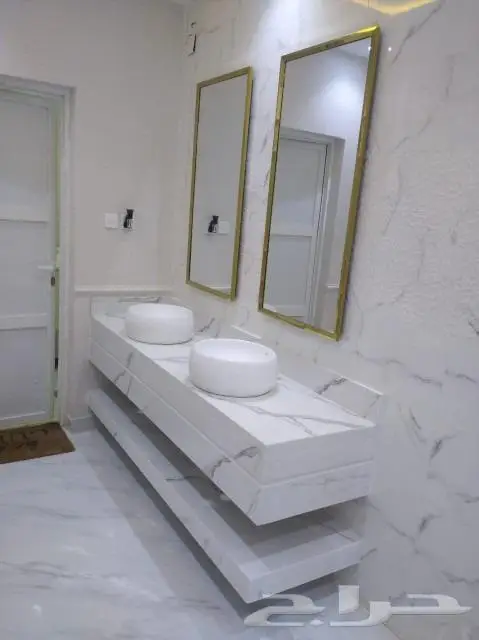 مغاسل رخام صناعي و كاونترات و اسطح مطابخ رخام صناعي و طبيعي 3