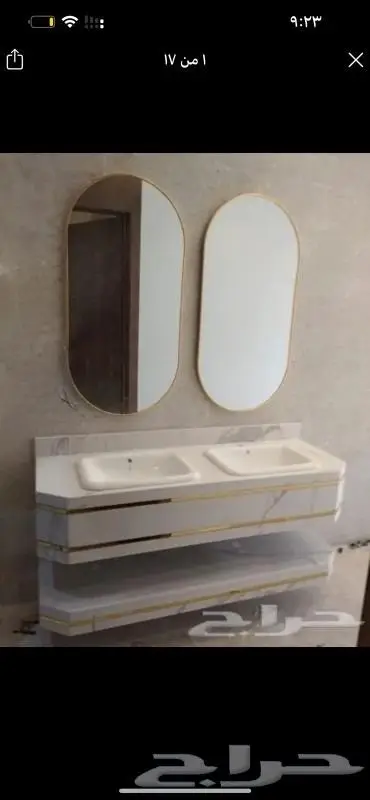 مغاسل رخام صناعي و كاونترات و اسطح مطابخ رخام صناعي و طبيعي 14