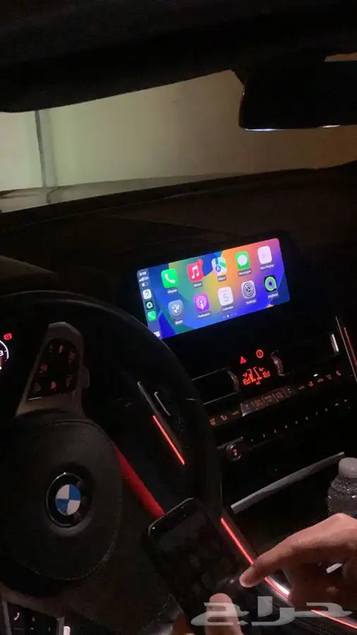 تفعيل ابل كاربلي لاسلكي Apple CarPlay لسيارات بي ام دبليو 9