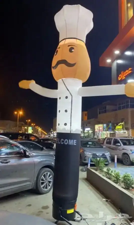 دميه المهرج وشيف للمحلات 1