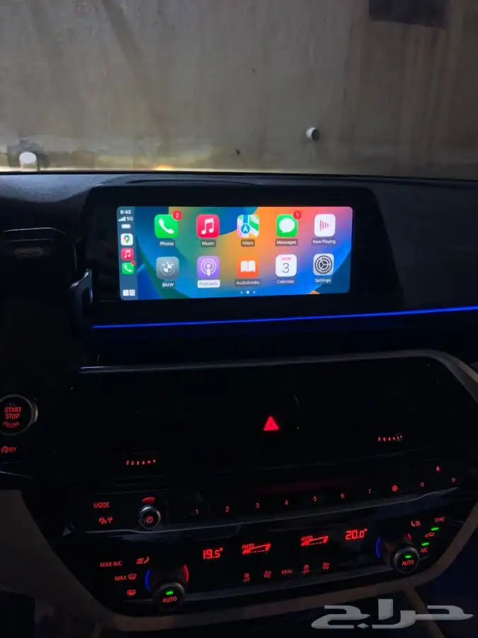 تفعيل ابل كاربلي لاسلكي Apple CarPlay لسيارات بي ام دبليو 4