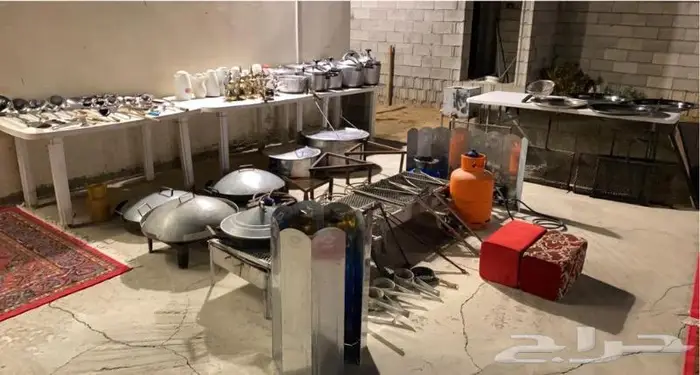 اغراض رحلات ومناسبات وطبخ وخيام مكيف صحراوي ومراوح رذاذ 8