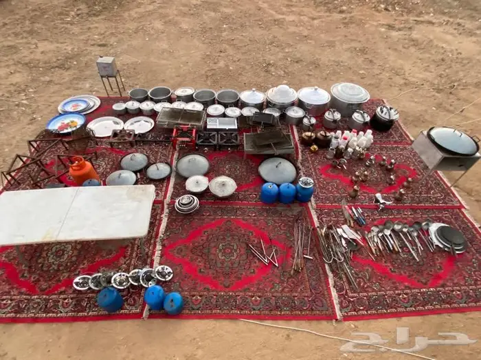 اغراض رحلات ومناسبات وطبخ وخيام مكيف صحراوي ومراوح رذاذ 2