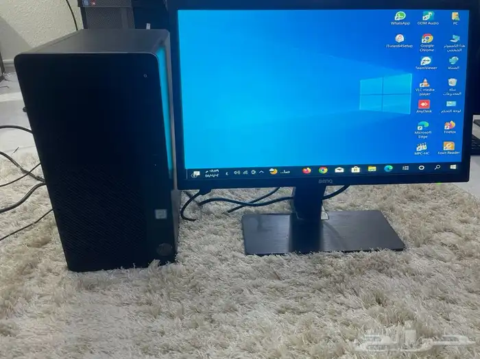 كمبيوتر i5 الجيل الثامن SSD سريع جدا قوي مونتاج وهندسة 10