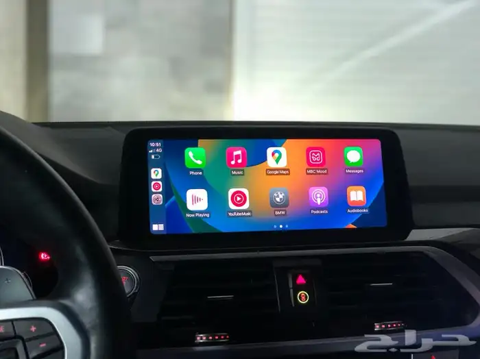 تفعيل ابل كاربلي لاسلكي Apple CarPlay لسيارات بي ام دبليو 12