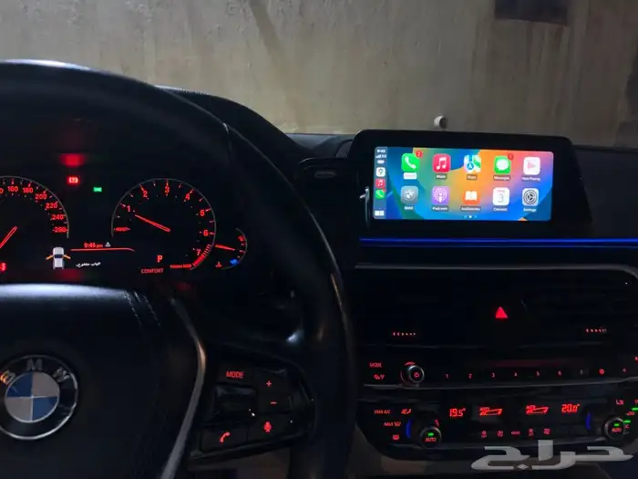 تفعيل ابل كاربلي لاسلكي Apple CarPlay لسيارات بي ام دبليو 5