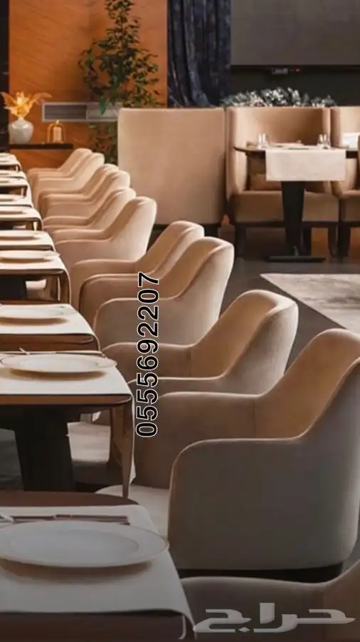 تفصيل كنب ملكي _مجالس_كافيهات_مطاعم_فنادق 5